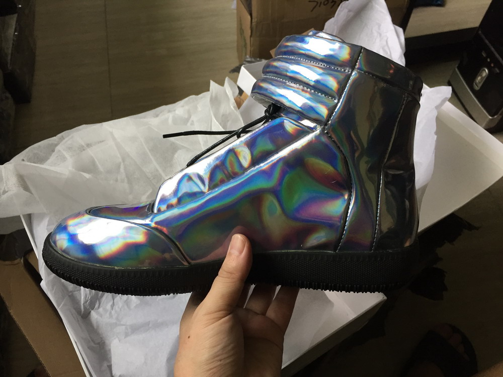 Men casual shoes new genuine leathe high Flat boots highest version Motorcycle fashion boots big size