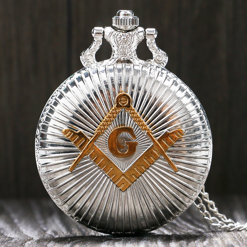 Wholesale-Fashion Silver & Golden Masonic Free-Mason Freemasonry Theme Pocket Watch With Necklace Chain Best Gift For Men Women
Wholesale-Fashion Silver & Golden Masonic Free-Mason Freemasonry Theme Pocket Watch With Necklace Chain Best Gift For Men Women