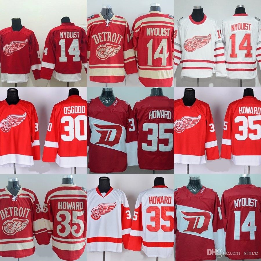 Factory Outlet Men's Detroit Red Wings #14 Gustav Nyquist #30 Osgood #35 Jimmy Howard Red White Best Quality ice hockey jerseys free shippin, #14 white4
Factory Outlet Men's Detroit Red Wings #14 Gustav Nyquist #30 Osgood #35 Jimmy Howard Red White Best Quality ice hockey jerseys free shippin, #14 white4