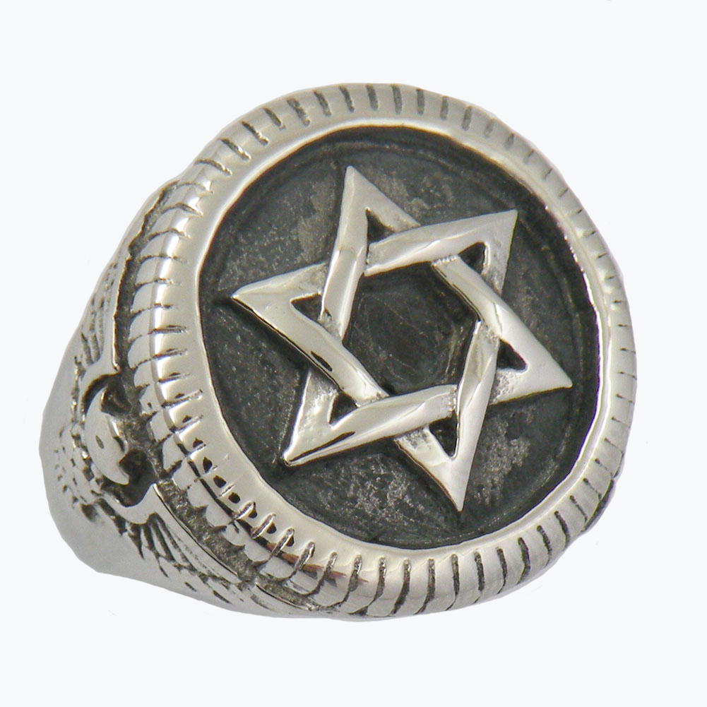 FANSSTEEL STAINLESS STEEL mens or womens PUNK VINTAGE JEWELRY eagle scout star ring GIFT 12W72
FANSSTEEL STAINLESS STEEL mens or womens PUNK VINTAGE JEWELRY eagle scout star ring GIFT 12W72
