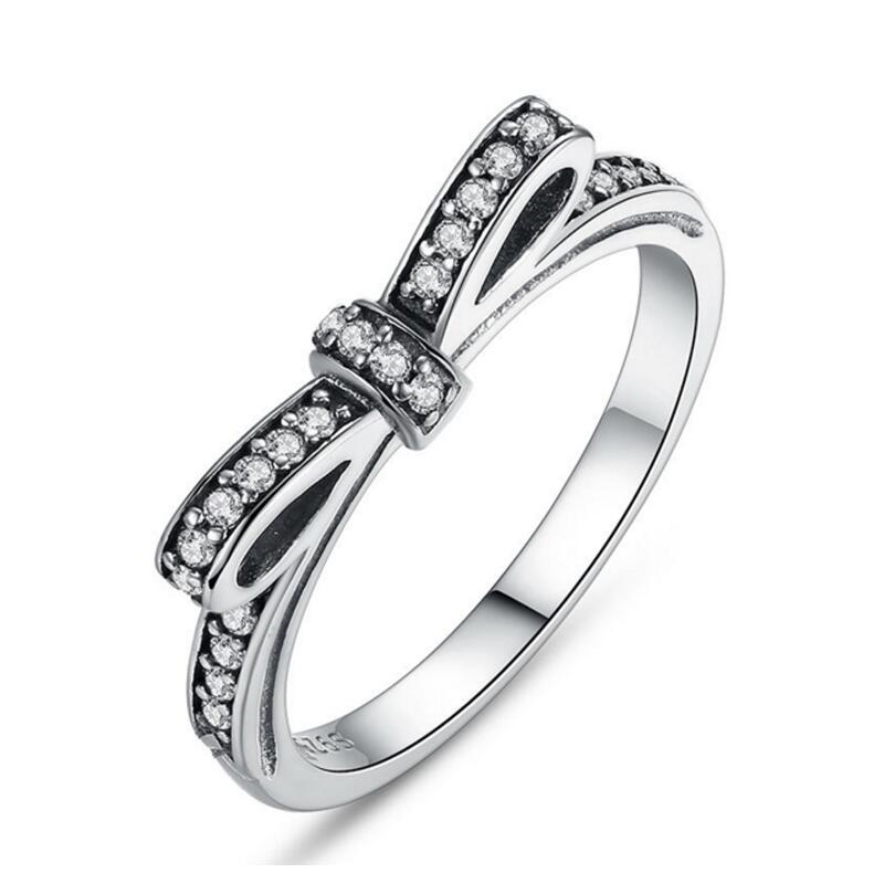 Wholesale 2017 Sparkling Bow Knot Stackable Ring Micro Pave CZ For Women Wedding Jewelry Free Shipping
Wholesale 2017 Sparkling Bow Knot Stackable Ring Micro Pave CZ For Women Wedding Jewelry Free Shipping