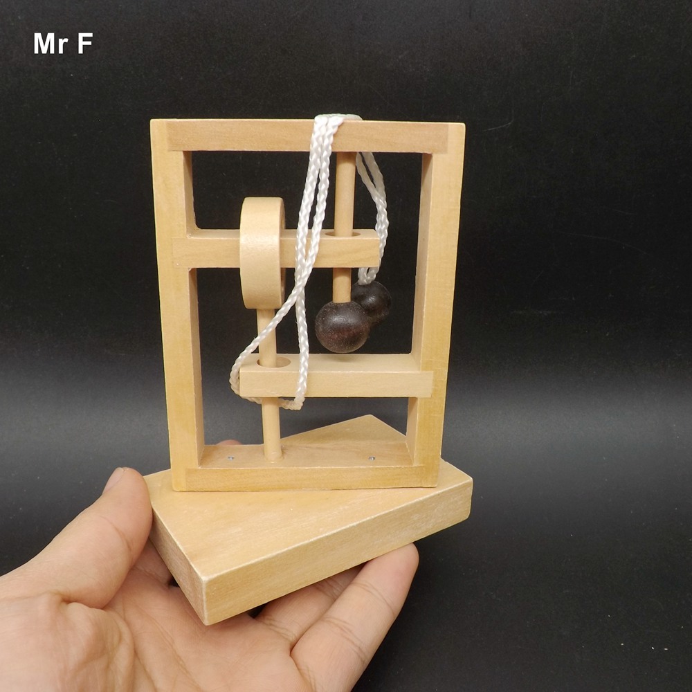 Funny 3D Puzzle IQ Wood Brain Teaser Mind Game Intelligence Through Rope Wooden Toys For Kids
Funny 3D Puzzle IQ Wood Brain Teaser Mind Game Intelligence Through Rope Wooden Toys For Kids