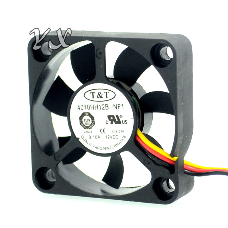 new and Original 4010HH12B NF1 12V 0.16A 4010 4CM three-ball bearing cooling fan for T&T
new and Original 4010HH12B NF1 12V 0.16A 4010 4CM three-ball bearing cooling fan for T&T
