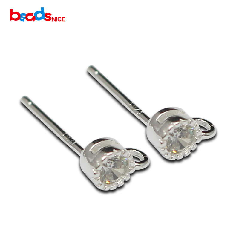 Beadsnice Stud Earring 925 Sterling Silver Earring Post With Zircon Simple Jewelry Setting DIY Minimalist Earrings ID 36310
Beadsnice Stud Earring 925 Sterling Silver Earring Post With Zircon Simple Jewelry Setting DIY Minimalist Earrings ID 36310