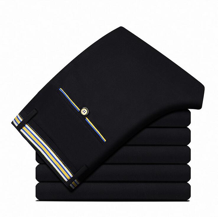 sale Spring and summer Men's Pants satin stretch casual straight young business men trousers PM027 Mens Pant
