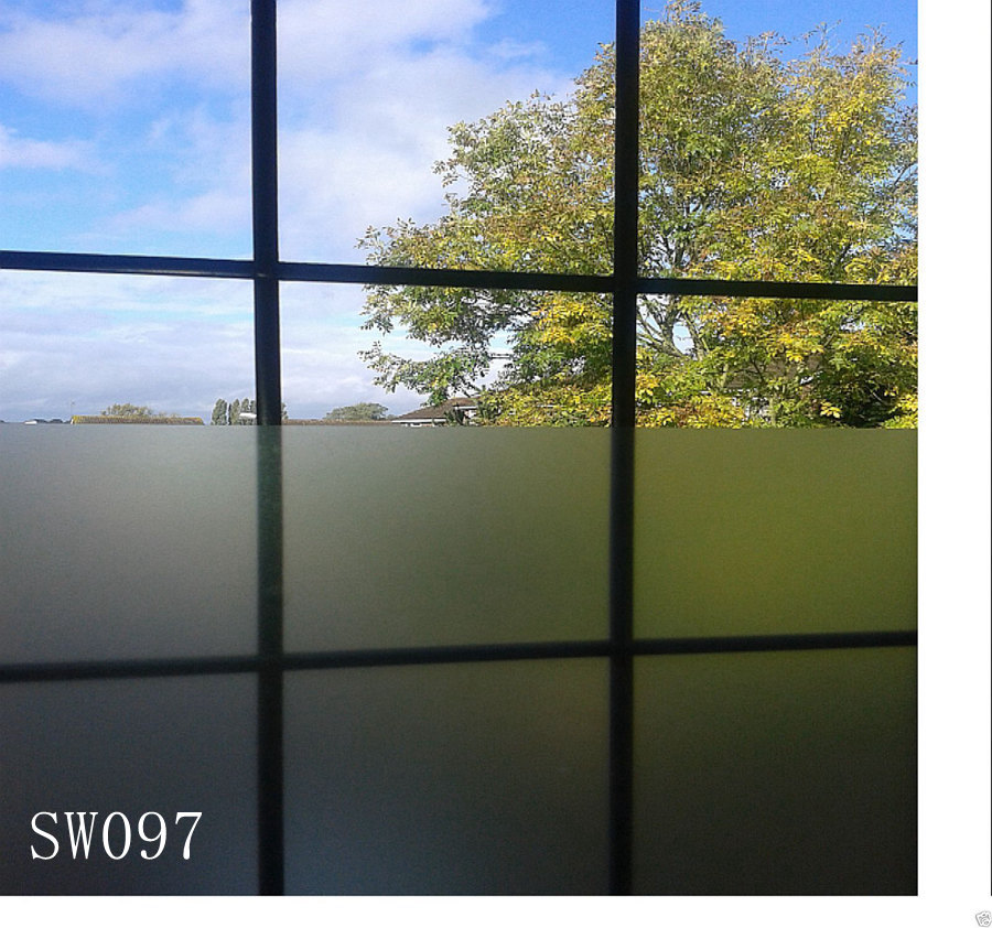 60cmx10m Frost Privacy Frosted Window Film Matte Opal Etch Tinting Tint Glass Vinyl Self adhesive DIY frosty 1.9x32ft