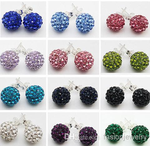 new 30 Pairs/lot 10mm Jewelry shamballa hot new Rhinestone Mix Colors white New disco Ball beads clay Shamballal Crystal Earrings w52322
new 30 Pairs/lot 10mm Jewelry shamballa hot new Rhinestone Mix Colors white New disco Ball beads clay Shamballal Crystal Earrings w52322