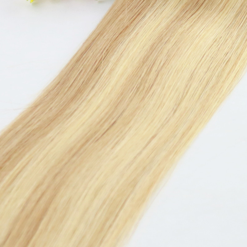 Top Grade Remy Human Hair Piano Color 16#/22# Ombre 40 pieces Seamless Tape Hair Extension