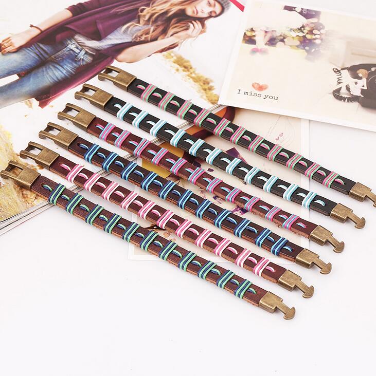 High quality Fashion braided leather new leather bracelet FB404 mix order 20 pieces a lot Slap & Snap Bracelets
High quality Fashion braided leather new leather bracelet FB404 mix order 20 pieces a lot Slap & Snap Bracelets