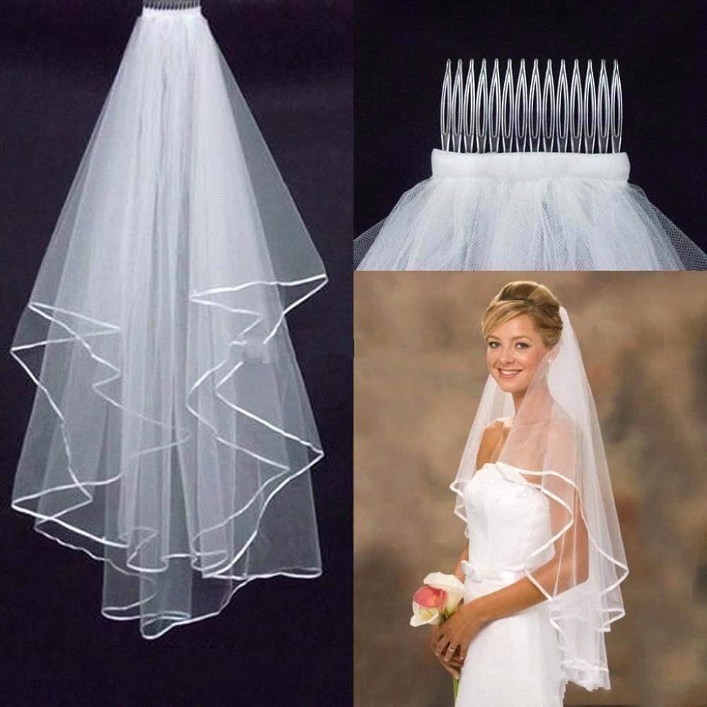 2017 Hot Sale Two Layers Tulle Short Bridal Veils Cheap Wedding Bridal Accessory For wedding Dresses, Black
2017 Hot Sale Two Layers Tulle Short Bridal Veils Cheap Wedding Bridal Accessory For wedding Dresses, Black