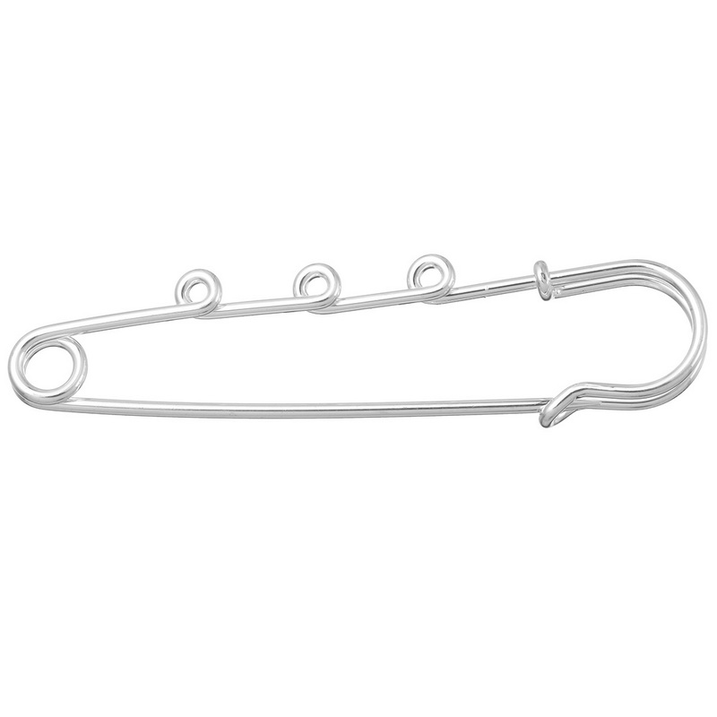 Wholesale- MJARTORIA 10PCs Multicolor Simple Style Brooch For Jewelry Making DIY Accessories Handmade Pins & Brooches For Women 6.9*1.9cm