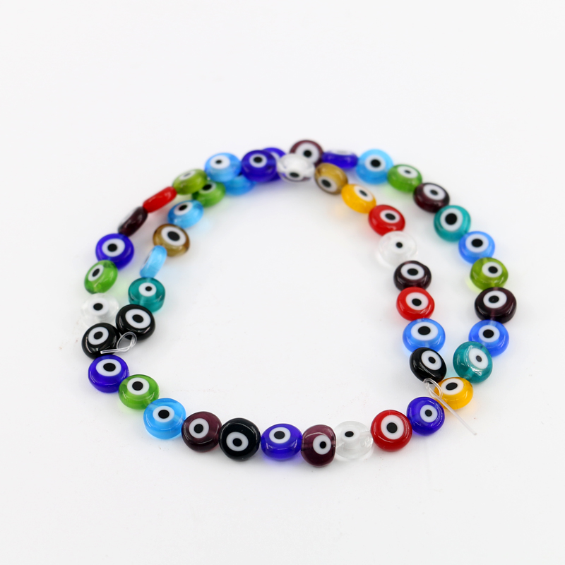 All Size Evil Eye Beads Flat Round Mixed Color Glass Beads 6/8/10/12mm Multicoloured Ojo Evil Eye Colourful, Crystal
All Size Evil Eye Beads Flat Round Mixed Color Glass Beads 6/8/10/12mm Multicoloured Ojo Evil Eye Colourful, Crystal