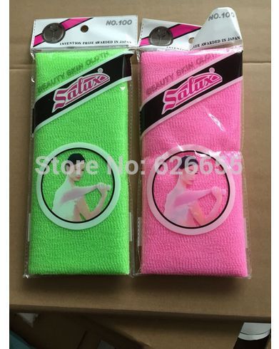 Salux Nylon Japanese Exfoliating Beauty Skin Bath Shower Wash Cloth Towel Back Scrub Multi Colors 4 color
Salux Nylon Japanese Exfoliating Beauty Skin Bath Shower Wash Cloth Towel Back Scrub Multi Colors 4 color