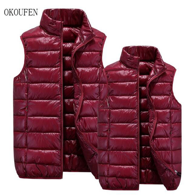 Wholesale- OKOUFEN brand clothing Winter chaleco hombre Fashion down vest casual Slim mens warm vestM
Wholesale- OKOUFEN brand clothing Winter chaleco hombre Fashion down vest casual Slim mens warm vestM