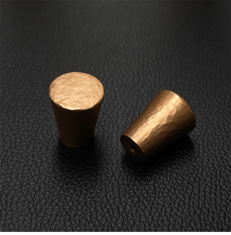 4 pcs solid simple drawer knob furniture door handle hardware cabinet wardrobe shoe single hole round cone pull