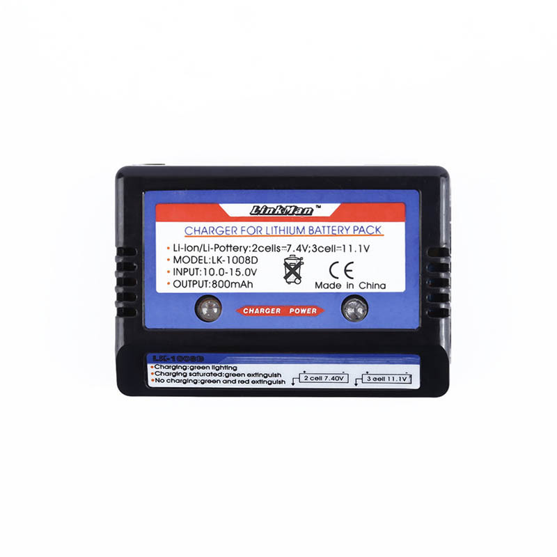 Liion LiPottery RC Battery 7 4v 11 1v Balance Charger LiPo 2s 3s Battery Simple 23s Balance Charger Charging Adapter US plug186