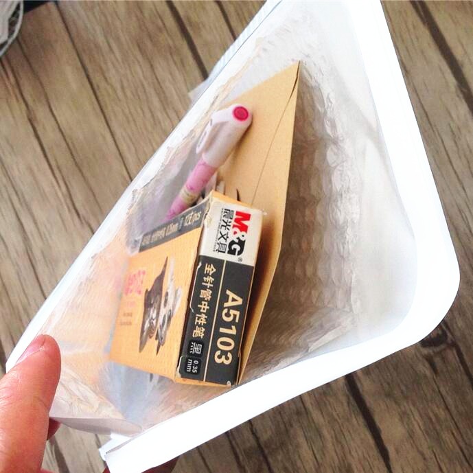 Blank White Bubble Mailers Padded Envelopes Multi-function Packaging material Shipping Bags mailing bag Wholesale 70pcs per lot 20x24cm