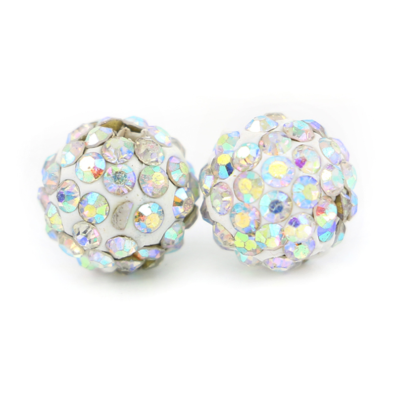 Shamballa Pave Disco Ball Clay Beads Half Drilled Polymer Clay 6 Rows Rhinestone Beads Round Charms Jewelry Making 100pcs/bag
Shamballa Pave Disco Ball Clay Beads Half Drilled Polymer Clay 6 Rows Rhinestone Beads Round Charms Jewelry Making 100pcs/bag