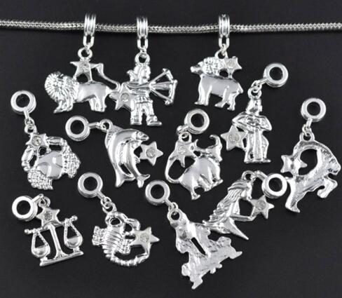 Mixed SP Zodiac Charms Dangle Beads Fit Bracelet Pendant Earrings DIY jewelry making Findings Accessiors 120pcs/lot
Mixed SP Zodiac Charms Dangle Beads Fit Bracelet Pendant Earrings DIY jewelry making Findings Accessiors 120pcs/lot