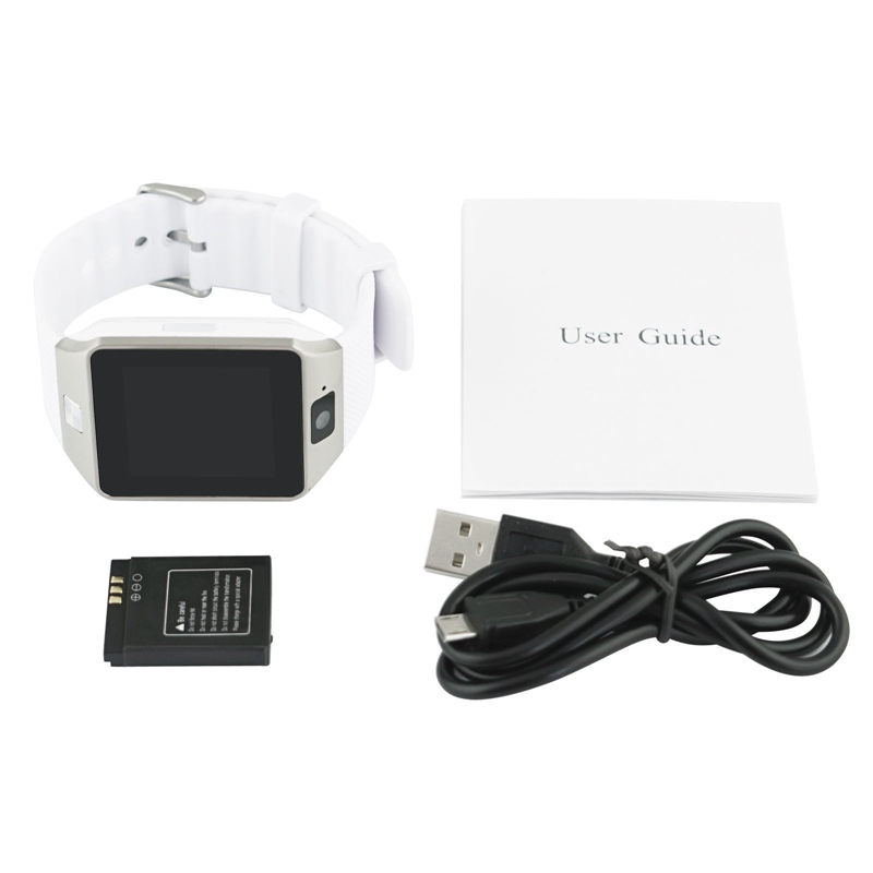 Smartwatch DZ09 Smart Watch Camera SIM Card For Android Phones Intelligent Mobile Phone Watches Can Record Sleep State With Package free shipping