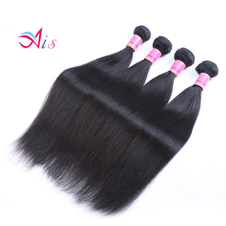 Brazilian Virgin Human Hair Extensions Weaves 4 Bundles Straight Natural 1B Color 8-30 inches Indian Peruvian Malaysian Hair, Natural color 1b
Brazilian Virgin Human Hair Extensions Weaves 4 Bundles Straight Natural 1B Color 8-30 inches Indian Peruvian Malaysian Hair, Natural color 1b
