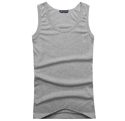Whole Muscle Men Top Quality Cotton AShirt Wife Beater Ribbed Tank Top8390912