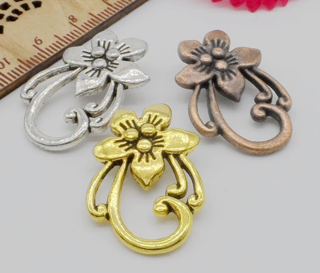 30Sets Gold Silver copper Mixed Plating Flower Toggle Clasps Fit Bracelet For Jewelry Making
30Sets Gold Silver copper Mixed Plating Flower Toggle Clasps Fit Bracelet For Jewelry Making