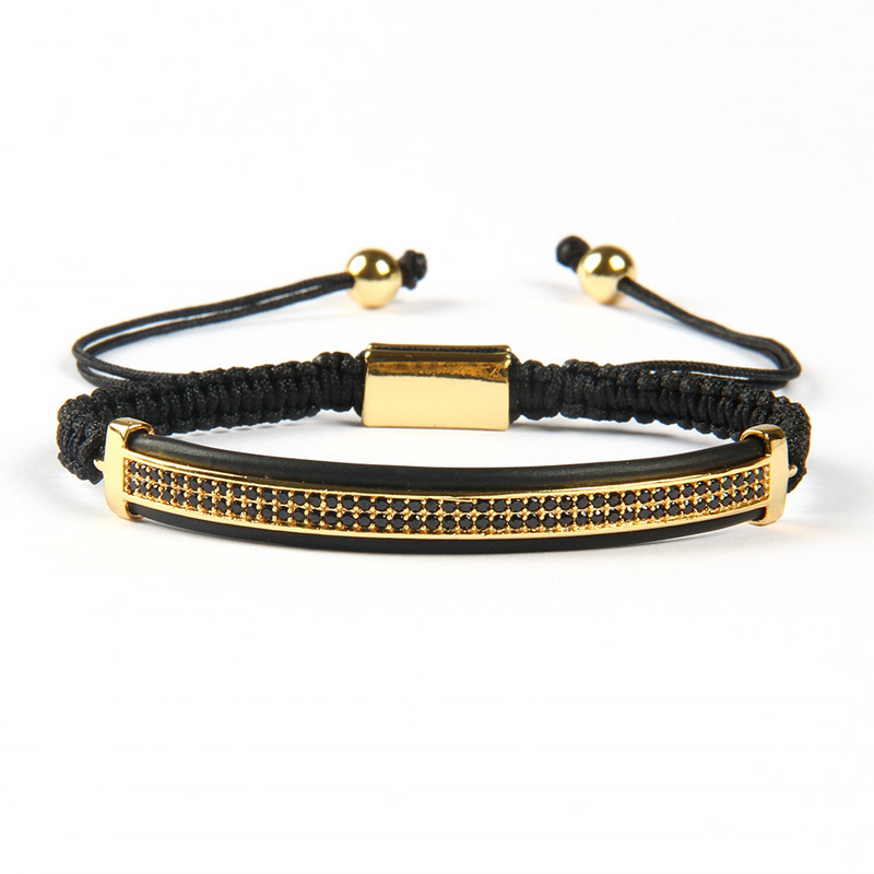 Wholesale 10pcs Fashion Mens Jewelry Micro Pave Brass Black Cz Double Long Tube Watch Protector Macrame Bracelets
Wholesale 10pcs Fashion Mens Jewelry Micro Pave Brass Black Cz Double Long Tube Watch Protector Macrame Bracelets