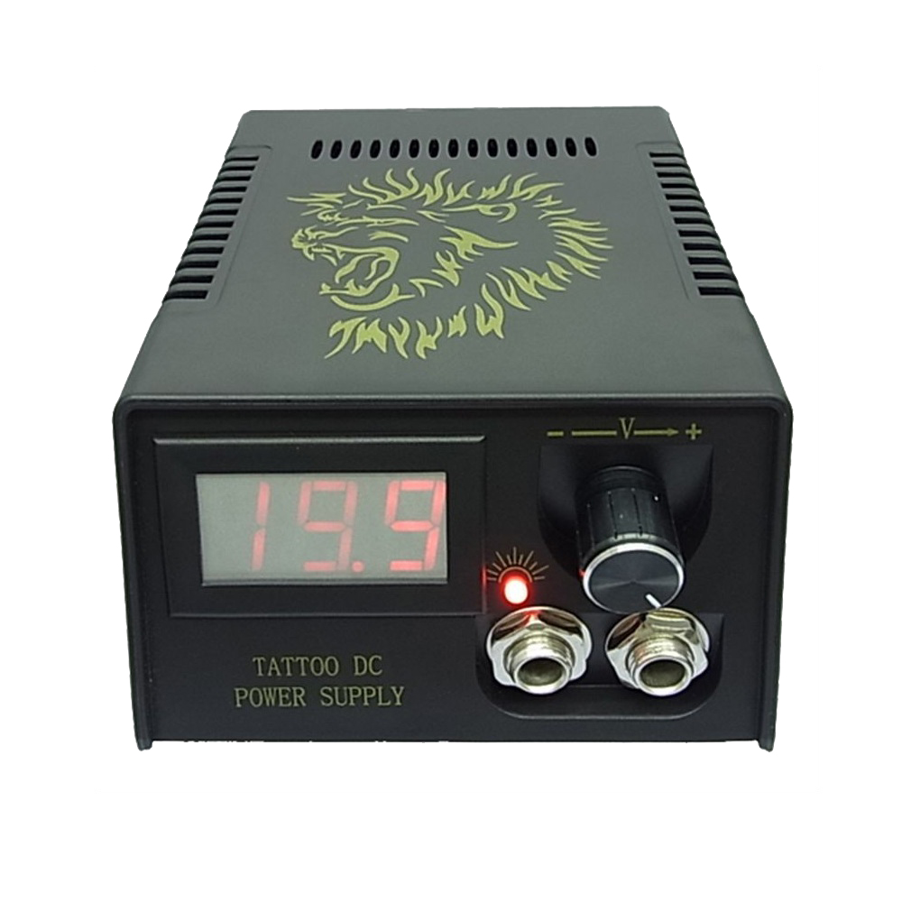 Beginner Tattoo Kit 1 Rotary Machine 3 Inks Sets Power Supply Needles G1C15A2