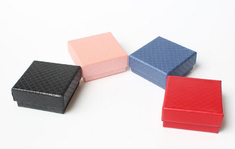 Diamond 7 * 7 Jewelry Box Jewelry Jewelry Packaging Carton Ring Box