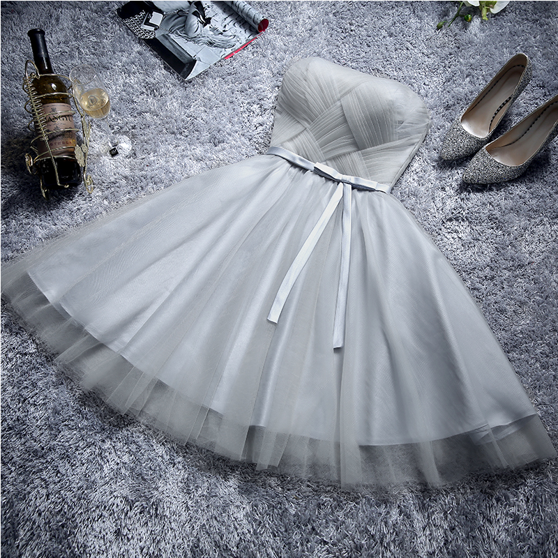 Light Gray Bridesmaid Dresses Knee Length Purple Wedding guest dress Sexy Strapless Lace-up with Zipper Back Knee Length
Light Gray Bridesmaid Dresses Knee Length Purple Wedding guest dress Sexy Strapless Lace-up with Zipper Back Knee Length