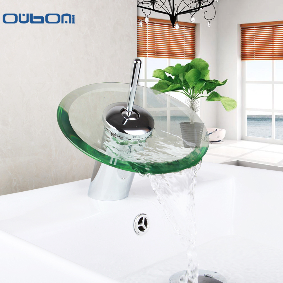 Wholesale- RU New Arrival Waterfall Faucets Bathroom Basin Mixer Bathroom Faucets Single Handle Faucet Glass Waterfall Tap
Wholesale- RU New Arrival Waterfall Faucets Bathroom Basin Mixer Bathroom Faucets Single Handle Faucet Glass Waterfall Tap