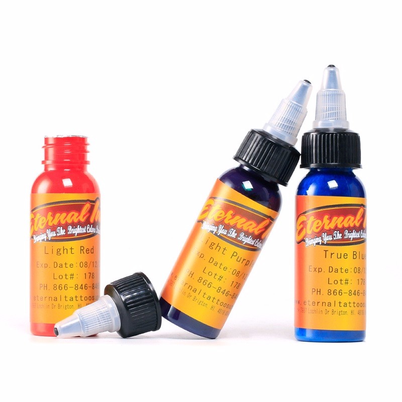 30ml/ bottle tattoo ink set Microblading permanent makeup art pigment 16 PCS cosmetic tattoo paint for eyebrow eyeliner lip body