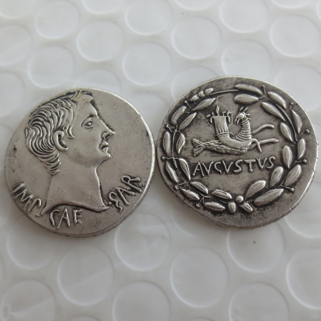 RM(13)Ancient Roman Silver Cistophoric Tetradrachm Coin of Emperor Augustus - 25 BC Nice Quality Coins Retail /Whole Sale Free shipping
RM(13)Ancient Roman Silver Cistophoric Tetradrachm Coin of Emperor Augustus - 25 BC Nice Quality Coins Retail /Whole Sale Free shipping