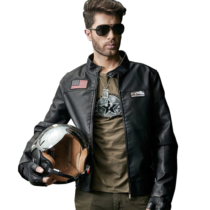 Leather Jacket Men … - image