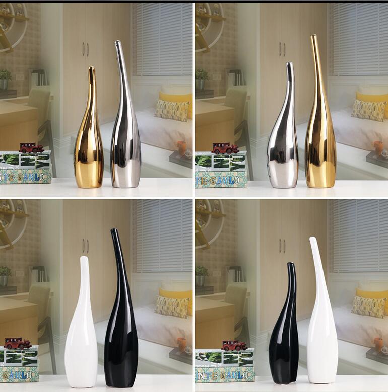 Modern Ceramic Vase for Home Decor Tabletop Vase white balck yellow silver gold color choice
Modern Ceramic Vase for Home Decor Tabletop Vase white balck yellow silver gold color choice