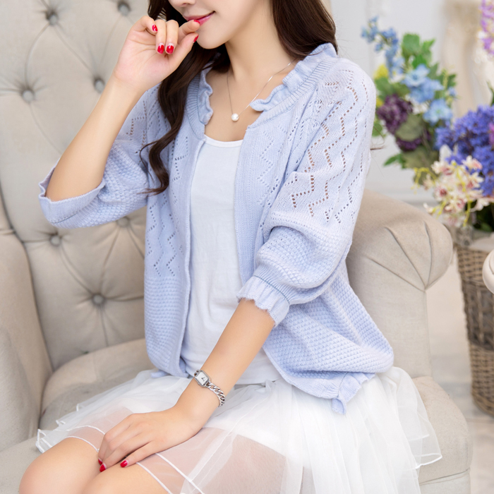 Wholesale-Sweet Short Cardigan For Women Fashion Sweater 2016 Knitted Summer Cardigan Feminino Womens Capes And Ponchos, Pink
Wholesale-Sweet Short Cardigan For Women Fashion Sweater 2016 Knitted Summer Cardigan Feminino Womens Capes And Ponchos, Pink