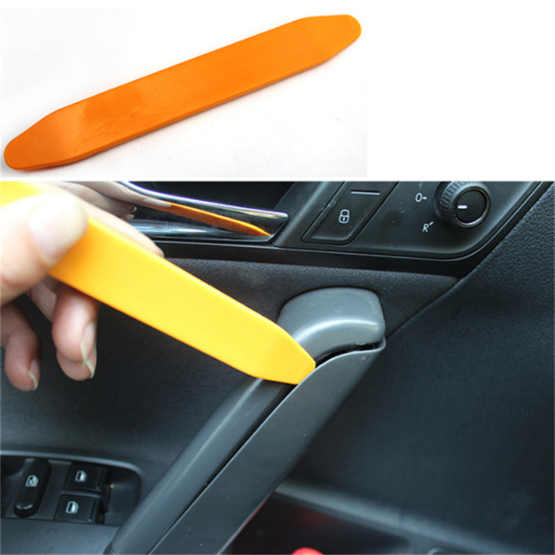 RERAS 4pcs Auto Car Radio Panel Door Clip Panel Trim Dash Audio Removal Installer Pry Repair Tool Portable Practical