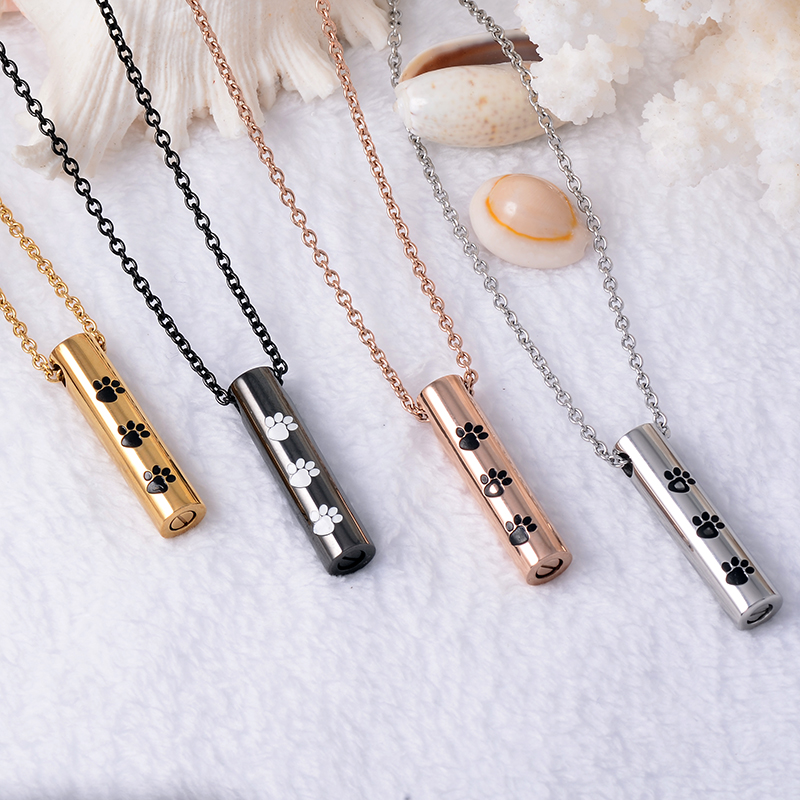 Cylinder Cremation Urn Pendant Pet Urn Peaceful Memorial Keepsake Dog Cat Memorial Ash Keepsake Pendant Necklace Funeral Casket 
Cylinder Cremation Urn Pendant Pet Urn Peaceful Memorial Keepsake Dog Cat Memorial Ash Keepsake Pendant Necklace Funeral Casket