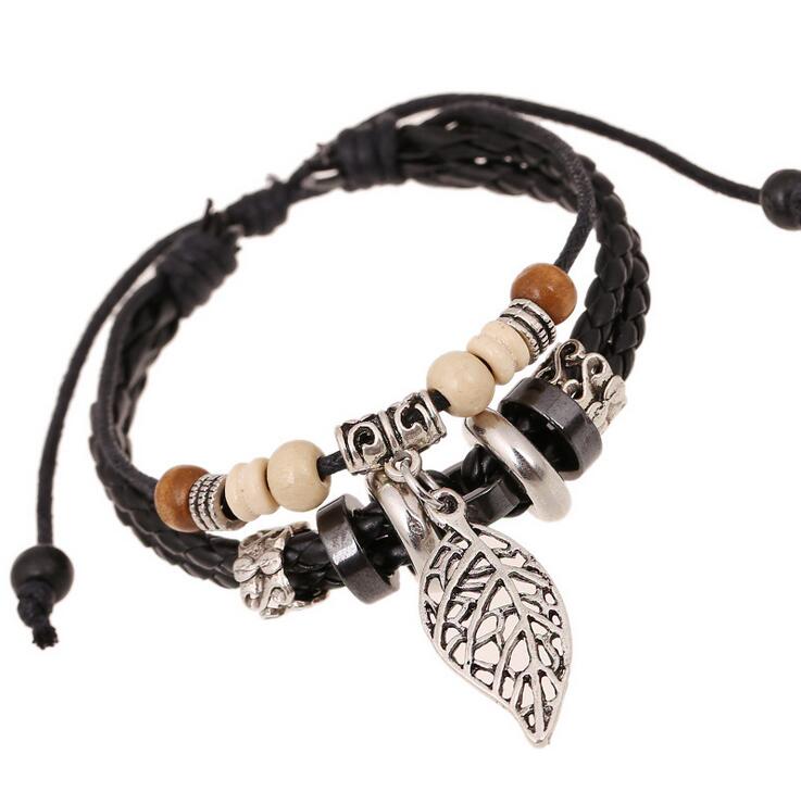 Good A++ Beaded leather bracelet jewelry hot punk leather necklace FB348 mix order 20 pieces a lot Charm Bracelets
Good A++ Beaded leather bracelet jewelry hot punk leather necklace FB348 mix order 20 pieces a lot Charm Bracelets