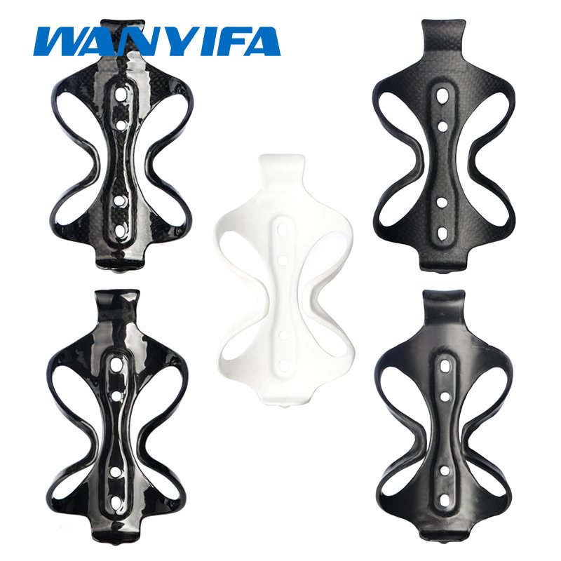 Image of Wanyifa Carbon MTB Road Mountain Bike Bicycle Mandible Water Bottle Cages Cycling Bottle Holder