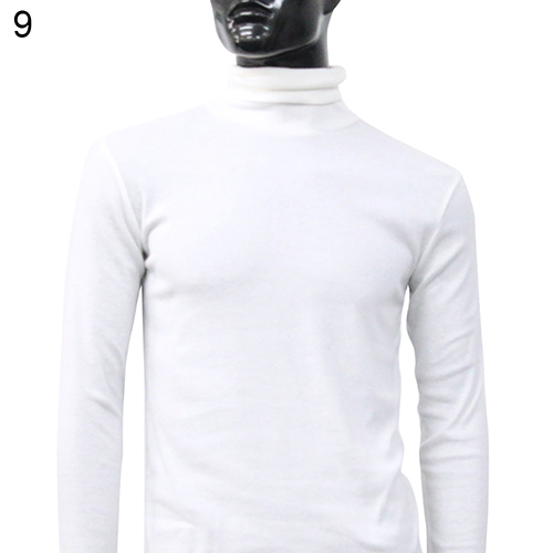 Wholesale- Men Fashion Thermal Turtle Neck Sweater Slim Fit Long Sleeve Stretch Shirt Top, White
Wholesale- Men Fashion Thermal Turtle Neck Sweater Slim Fit Long Sleeve Stretch Shirt Top, White