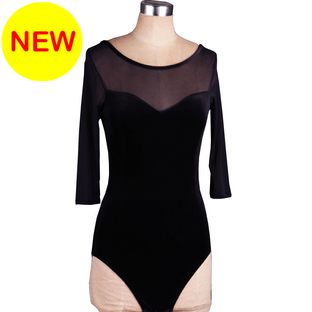 Bodysuit for Ballroom Dance Competition Dresses Waltz Tango Dance Dresses Standard Flamenco Costume Customize D0571 Mesh Sleeve, Black
Bodysuit for Ballroom Dance Competition Dresses Waltz Tango Dance Dresses Standard Flamenco Costume Customize D0571 Mesh Sleeve, Black