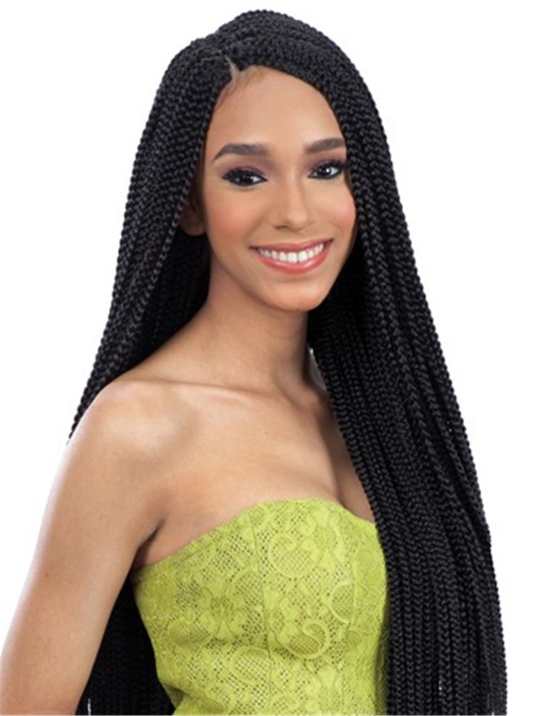 micro braid lace wigs to brazil BOLETO brazilian hair wigs braided lace front wig 22inch box braids black synthetic wigs for black women, Black same with picture
micro braid lace wigs to brazil BOLETO brazilian hair wigs braided lace front wig 22inch box braids black synthetic wigs for black women, Black same with picture