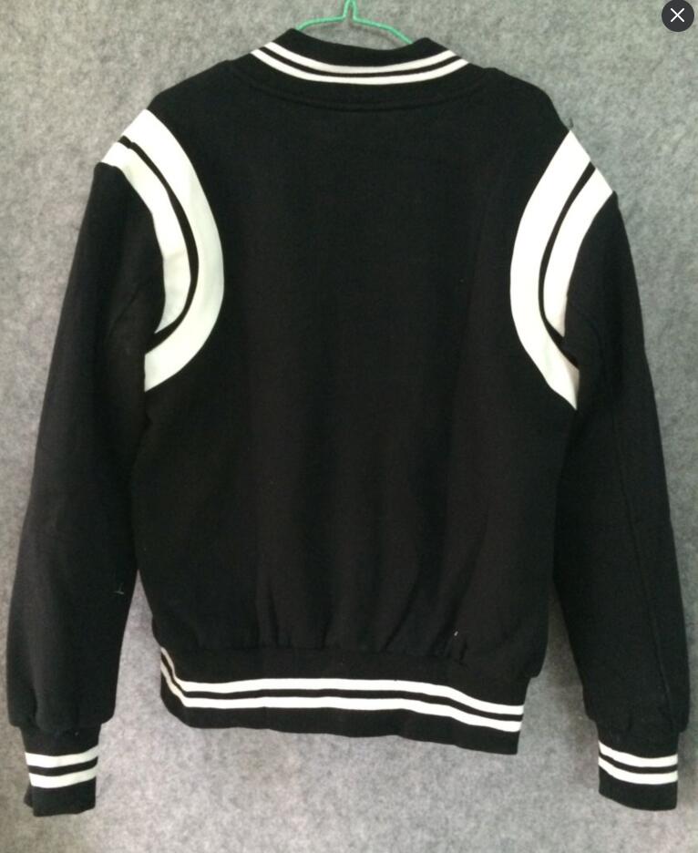 Wholesale- 2021 Fashion High Quality Star Looks Mens Letterman Jackets For Men Hip Hop Hoodies Baseball Varsity Jacket1