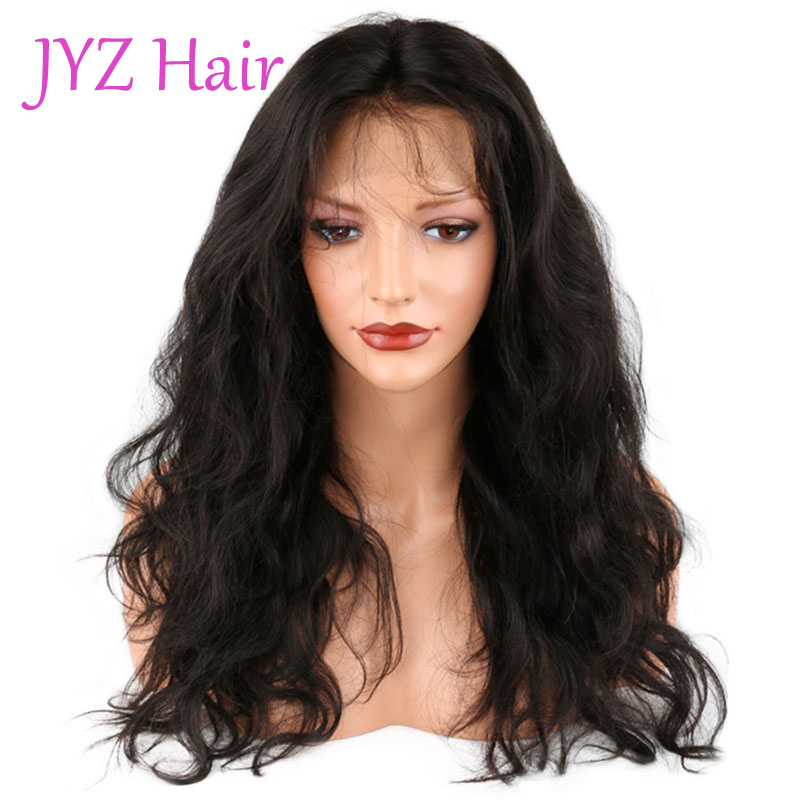Best Malaysian Peruvian Body Wave Virgin Human Hair Glueless Full Lace Wig Lace Front Wigs Brazilian Human Hair Wigs With Baby Hair