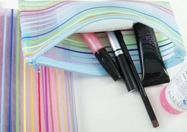 Travel Cosmetic bags transparent nylon mesh cosmetic Colorful Makeup Bags Fashion storage bags beauty case Wedding gifts, Multi
Travel Cosmetic bags transparent nylon mesh cosmetic Colorful Makeup Bags Fashion storage bags beauty case Wedding gifts, Multi