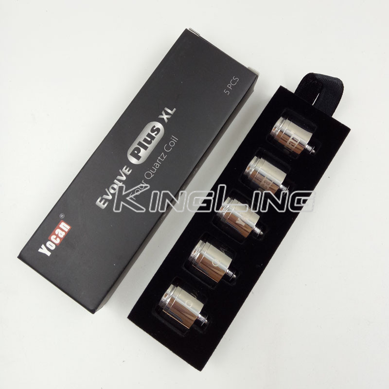 Authentic Yocan Evolve Plus XL Kit QDC Replacement Coil Head 1400mAh Vape Wax Pen Battery Yocan Vape Dab Pen Kit
Authentic Yocan Evolve Plus XL Kit QDC Replacement Coil Head 1400mAh Vape Wax Pen Battery Yocan Vape Dab Pen Kit