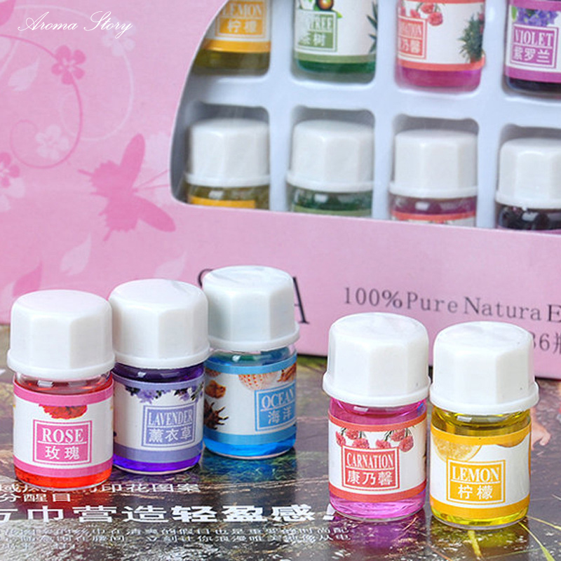 Sachet Bags 3mlx36pcs 12 Scents Handmade Soap Base Perfume Smell Scent Essential Oil DIY Hand Made Supplies