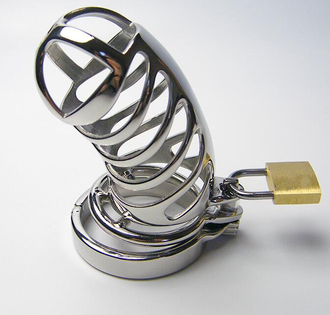 Sex toys, 948D male stainless steel 304 metal chastity lock,Metal chastity JJ lock device,sex products,2017 adult toys for men